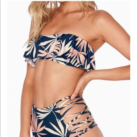 l*space Other - L Space Polynesian Palm Bikini Top